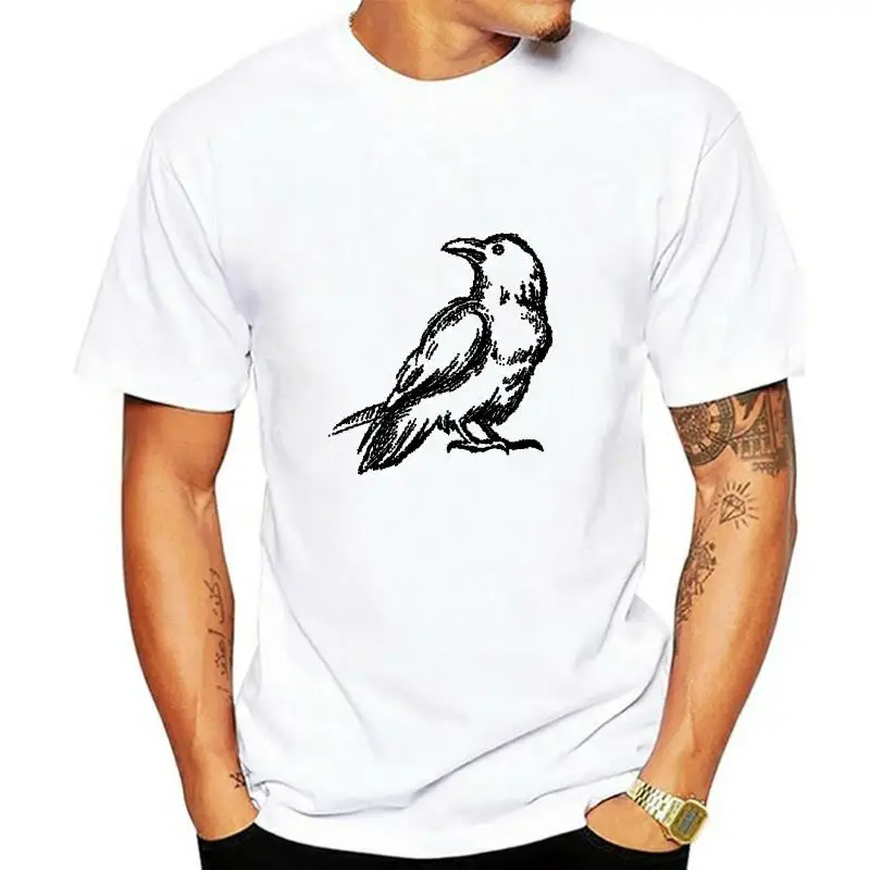 

Raven Sketch mens t-shirt men t shirt Funny