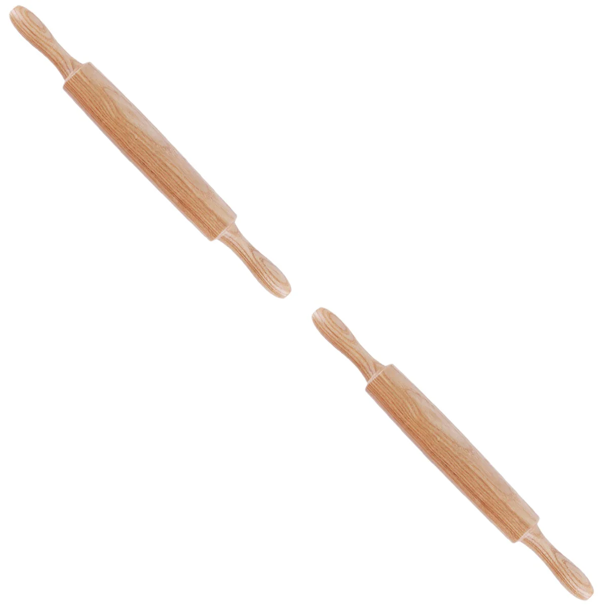 

2x Smooth Dough Roller Roller Pizza Dough Roller Pastry Roller Utensils