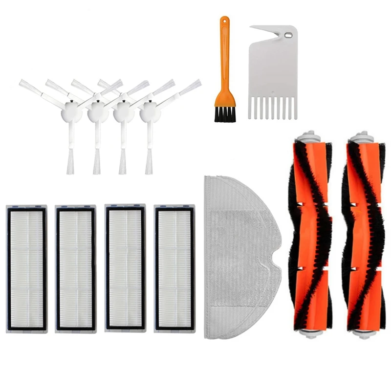 

Main Brush Side Brush Hepa Filter Mop Cloth For Xiaomi Mijia 1C Stytj01zhm Robot Vacuum Cleaner Parts Accessories