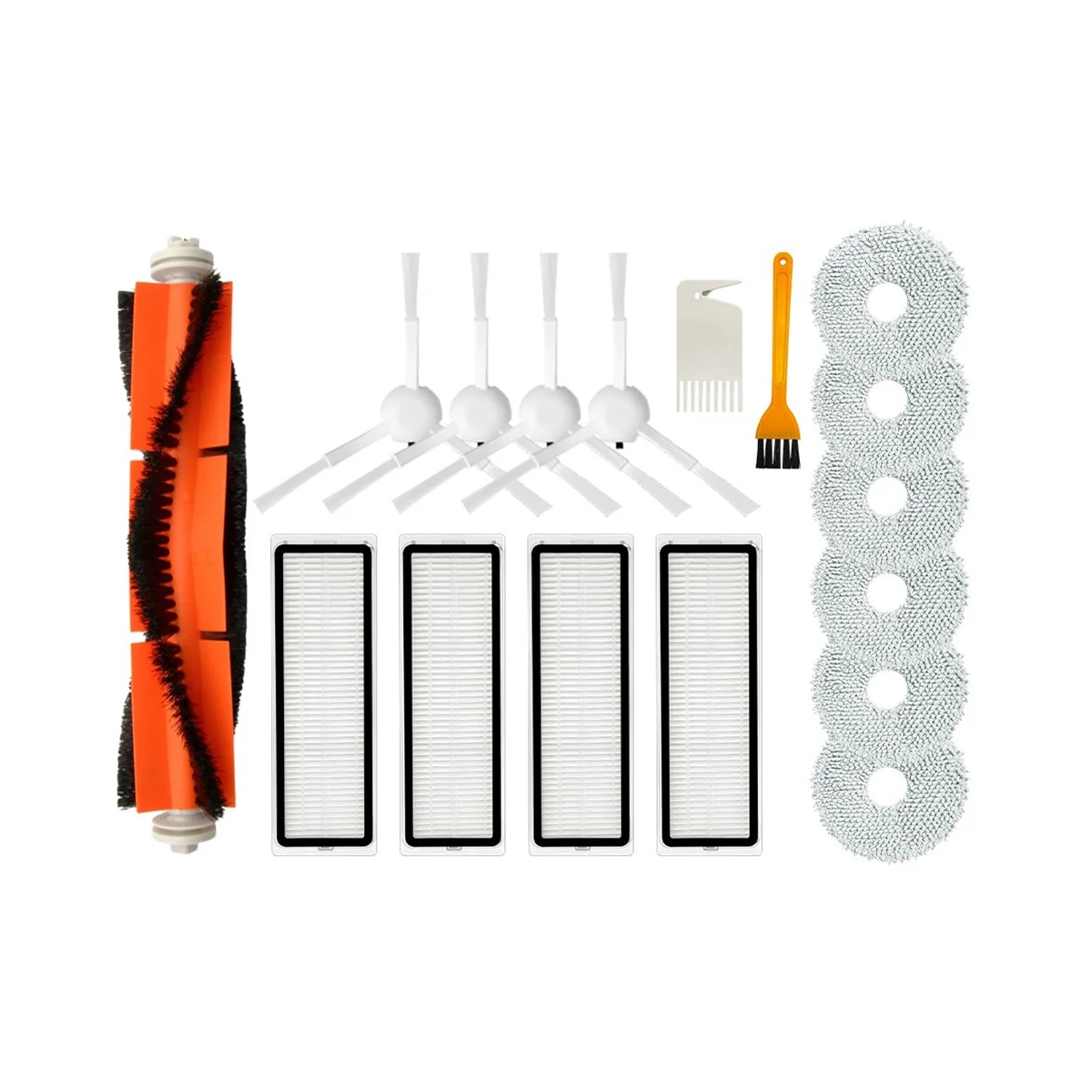

For Robot Vacuum S10+ / S10 Plus Accessories Main Side Brush Hepa Filter Mop Rag Cloth Replacement Spare Part
