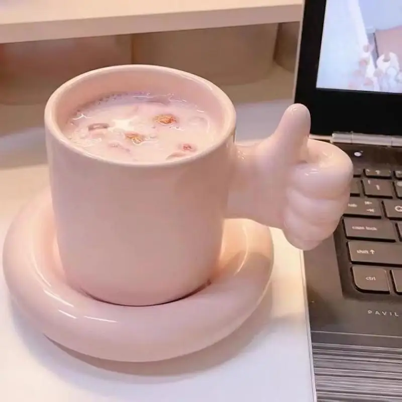 

Creative Retro Ceramic Mug Ins Coffee Milk Tea Cup Handmade Art Milk Cup Design Personalized Water Cup Drinkware Birthday Gift