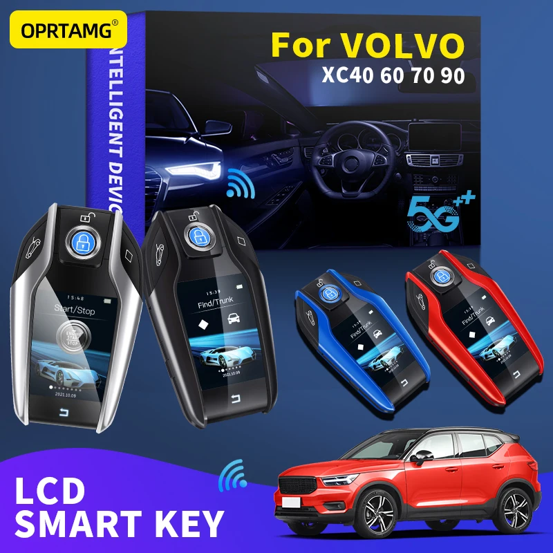 

Пульт дистанционного управления для VOLVO XC40 60 70 90, ЖК-экран для бесключевого автомобиля smart Key 2000 2001 2002 2003 2004 2005-2006