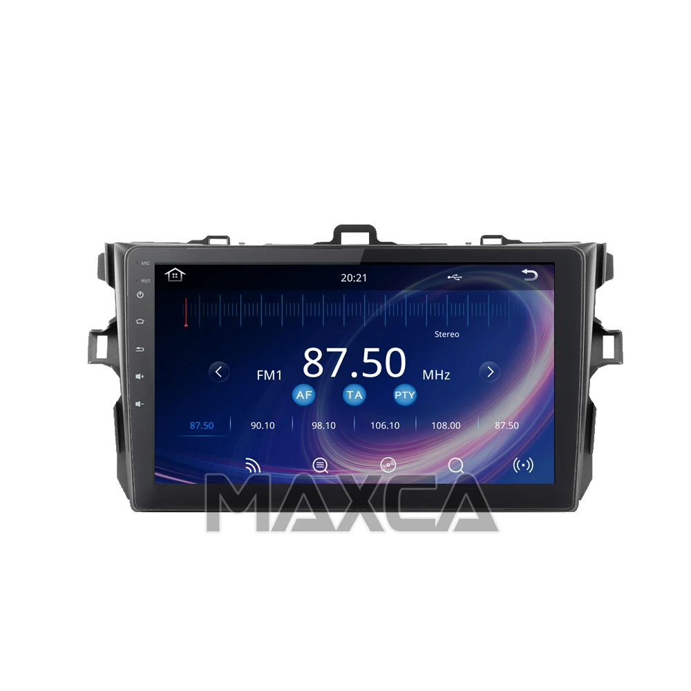 MAXCA 9-дюймовый 2 din беспроводной Carplay Android авто радио для Toyota Corolla OEM подходит