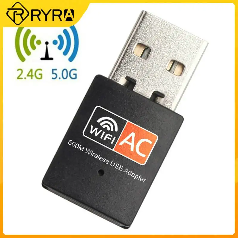 

Wi-Fi адаптер с USB-драйвером, 600 Мбит/с, 2,4/5 ГГц
