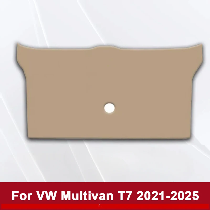 

Для Volkswagen Multivan T7 2021-2025 Защитная накладка на багажник, задняя дверь, кожаная защитная накладка на багажник, аксессуары для интерьера