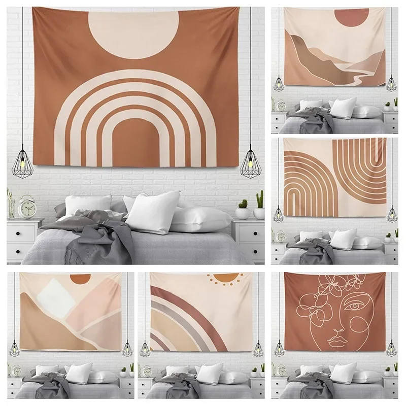 Настенный гобелен в эстетическом стиле украшение для дома и комнаты большая