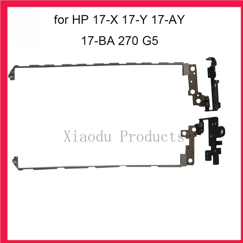 Новые петли ЖК-дисплея для ноутбука HP 17-X 17-Y 17-AY 17-BA 270 G5 TPN-W121 856599 -001 433.08C05.0001 Набор
