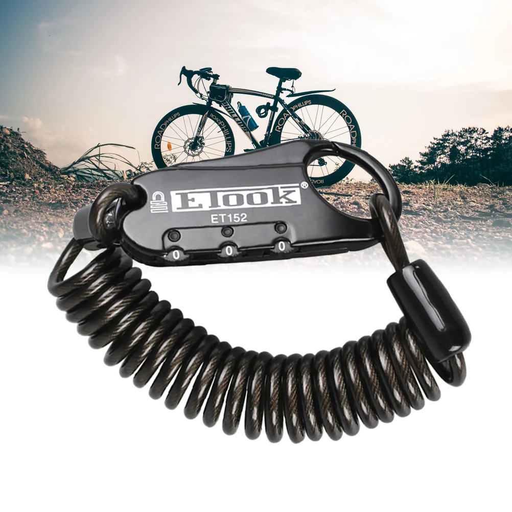 

Anti-theft Cycling Lock Cable Lock 3 Digit Bike Code Lock Lock