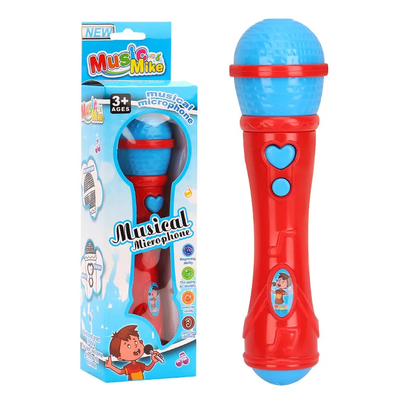 

Z30 Children's Simulation Plastic Microphone Sound Amplifier Toy Early Education Enlightenment Karaoke Singing Music Micr
