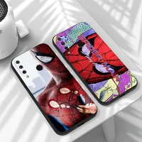 marvels spider man phone case for huawei honor 8x 9x 9 lite 10 10x lite 10i 9a unisex soft luxury ultra liquid silicon funda