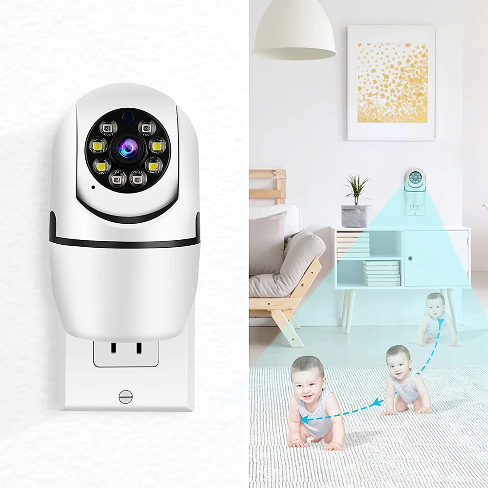 

720P 1MP Wireless Surveillance Camera Two-way Audio WiFi Security IP Camera IR Night Vision Motion Detection Remote Monitoring