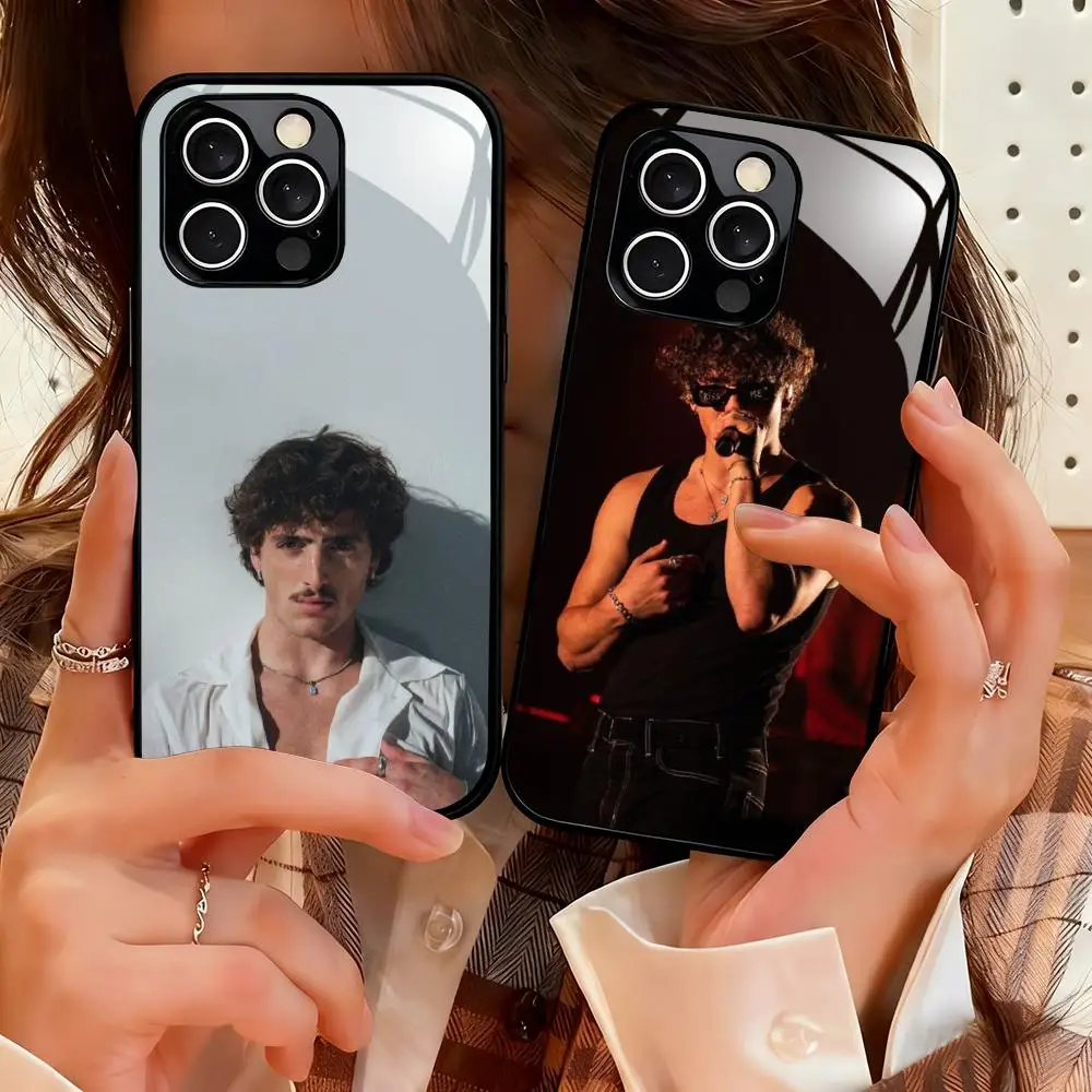 Фото Чехол для телефона Benson Boone для iPhone 18 17 16 15 14 13 12 X XR XS 8 Plus Mini Pro Max, стеклянный магнитный чехол. №1