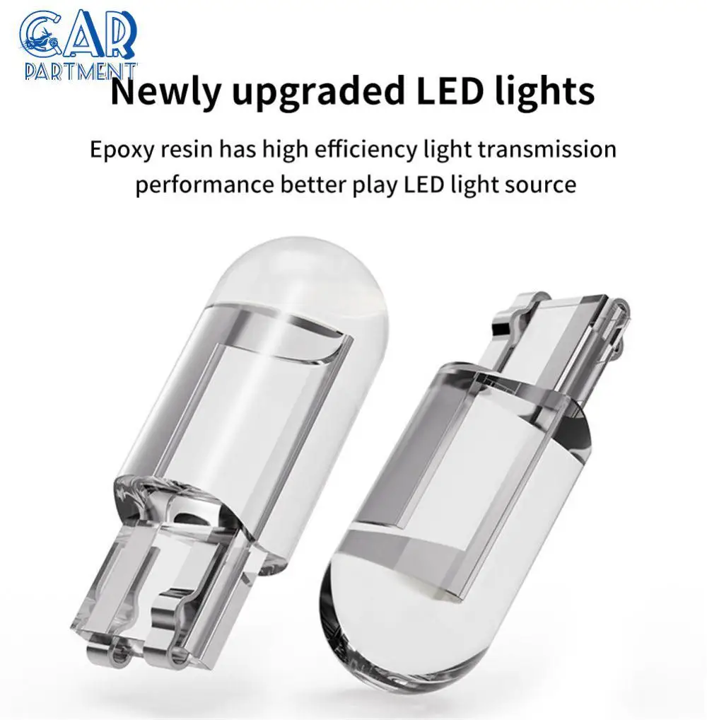 

T10 Car Light Universal Led License Plate Light Superbright Durable Width Light Car Interior Accessories Cob Car Light Bulb