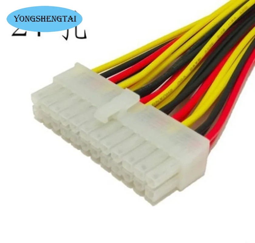 Удлинительный кабель питания ATX 24 Pin папа-24 мама для ПК PSU провод | Компьютеры и