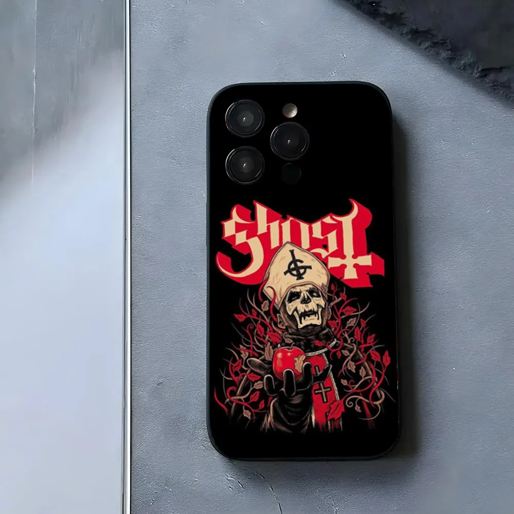 Чехол для телефона G-Ghost Heavy Metal Band Iphone 15 11 13 14 Pro Max 7 8 Plus X Xr Xs Se2020 12 mini Cover Case