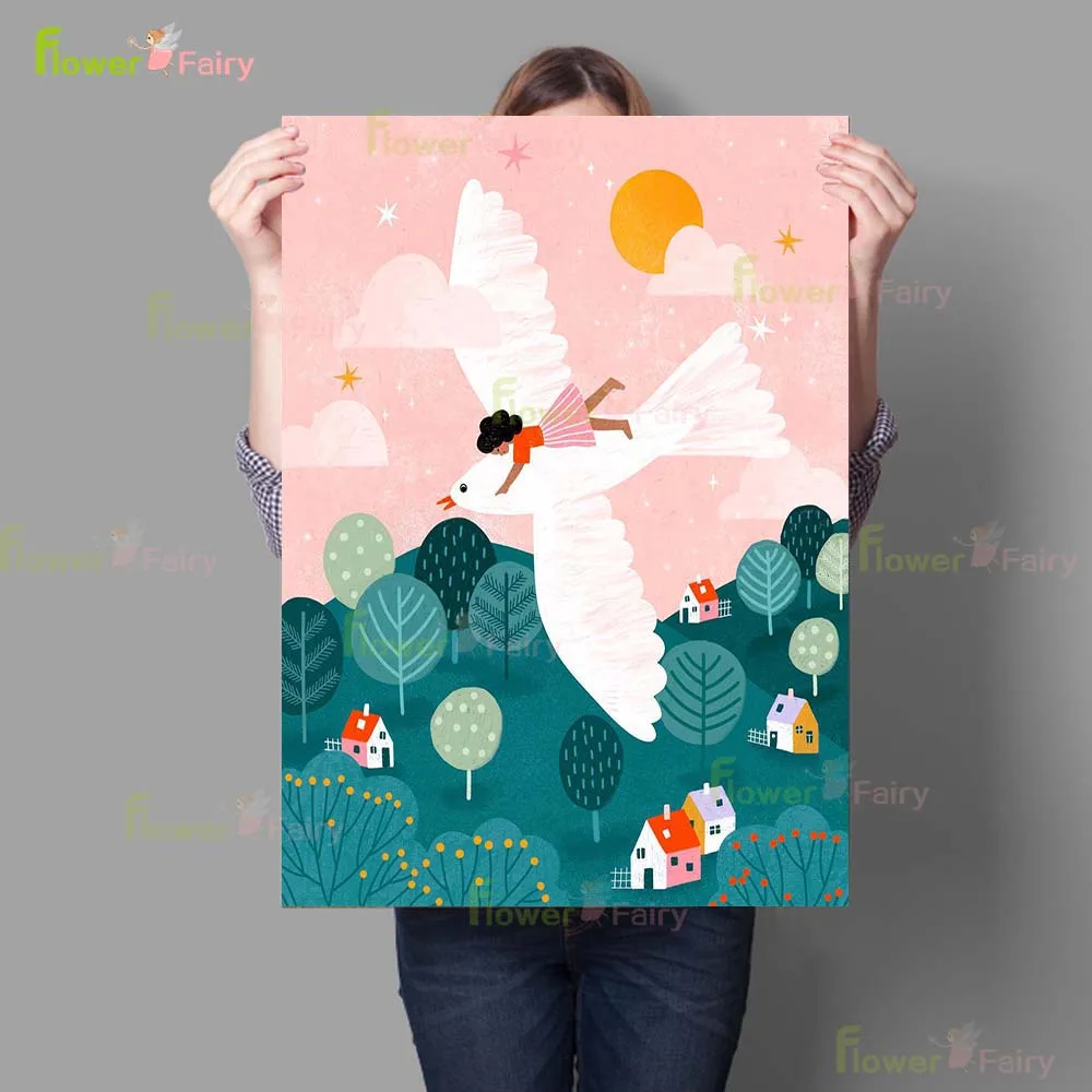 

Картина на холсте "Девушка и цветок"