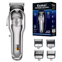 original kemei professional hair clipper full metal adjustable barber hair trimmer for men electric hair cutting machine