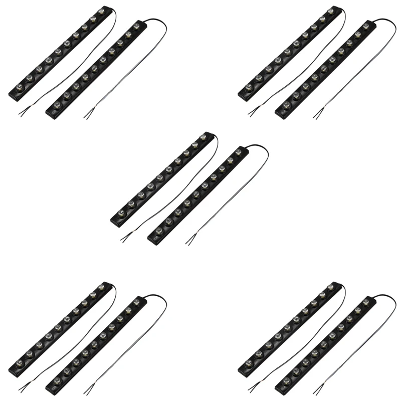 

Дневные ходовые огни 6X20 Вт, Автомобильные дневные ходовые огни, светодиодные ходовые огни 10 COB светодиодный светодиодная автомобильная лам...