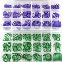 225pcsbox seal o ring r134a gaskets sets car air conditioning rubber washer assortment box set