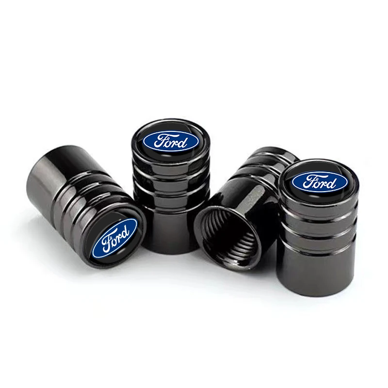 4 шт. автомобильные колпачки для клапанов, колесные шины, защитный чехол для штока воздушной шины для Ford Escape Kuga Mondeo Ecosport Fiesta Focus 2 3 MK1 MK2