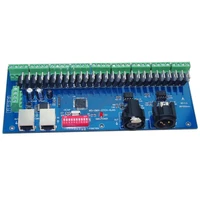 27ch led dmx512 controller 27 channel dmx decoder board led 9 groups of rgb output dmx