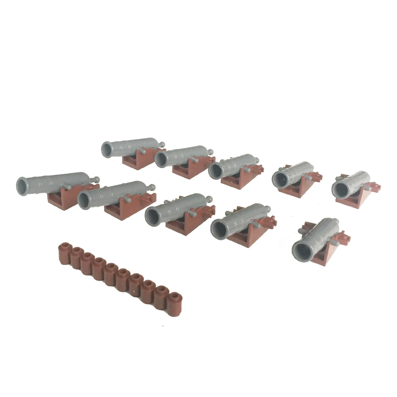 10 шт кирпичные части 2527 оружие пушки пиратские стрельбы с Cannonballs и база | Блочные