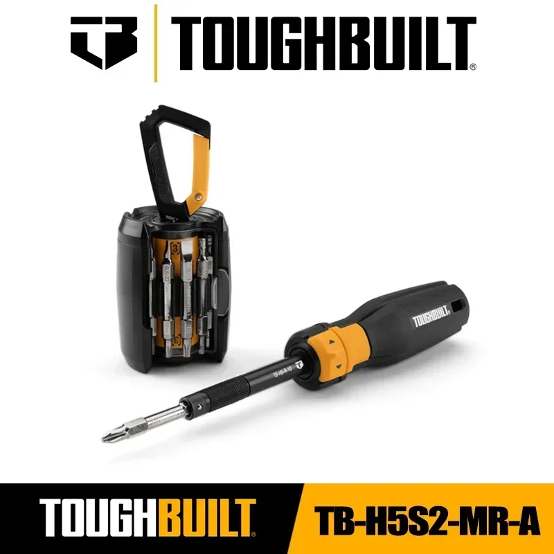 

TOUGHBUILT TB-H5S2-MR-A Многобитная отвертка с храповым механизмом