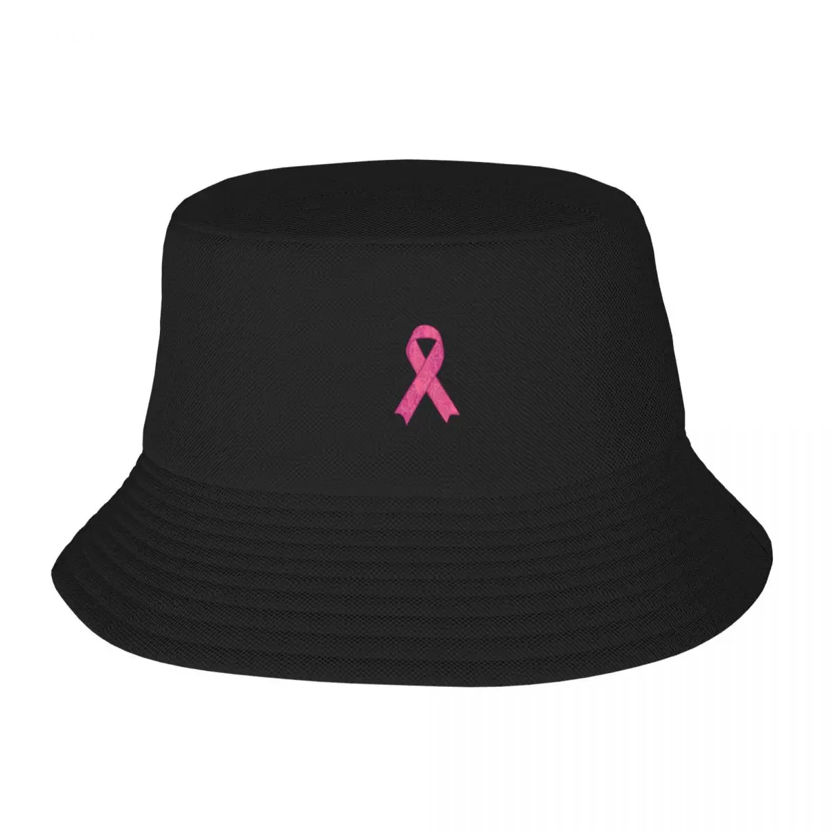 

Pink Ribbon Breast Cancer Awareness Bucket Hats Panama Hat Children Outdoor Reversible Fisherman Hats For Summer Women Man Caps
