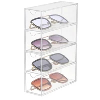 utility drawer type transparent desk separated stationery glasses box classroom things storage box storage bin