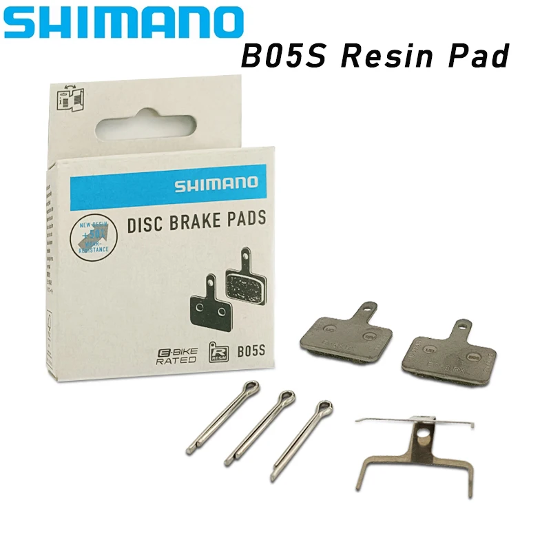 

1/2/25 Pairs B05S Resin Pad Bicycle Disc Brake Pads for Shimano MT200 M355 M375 M395 M415 M416 M446 M447 M485 M486 M525 M575