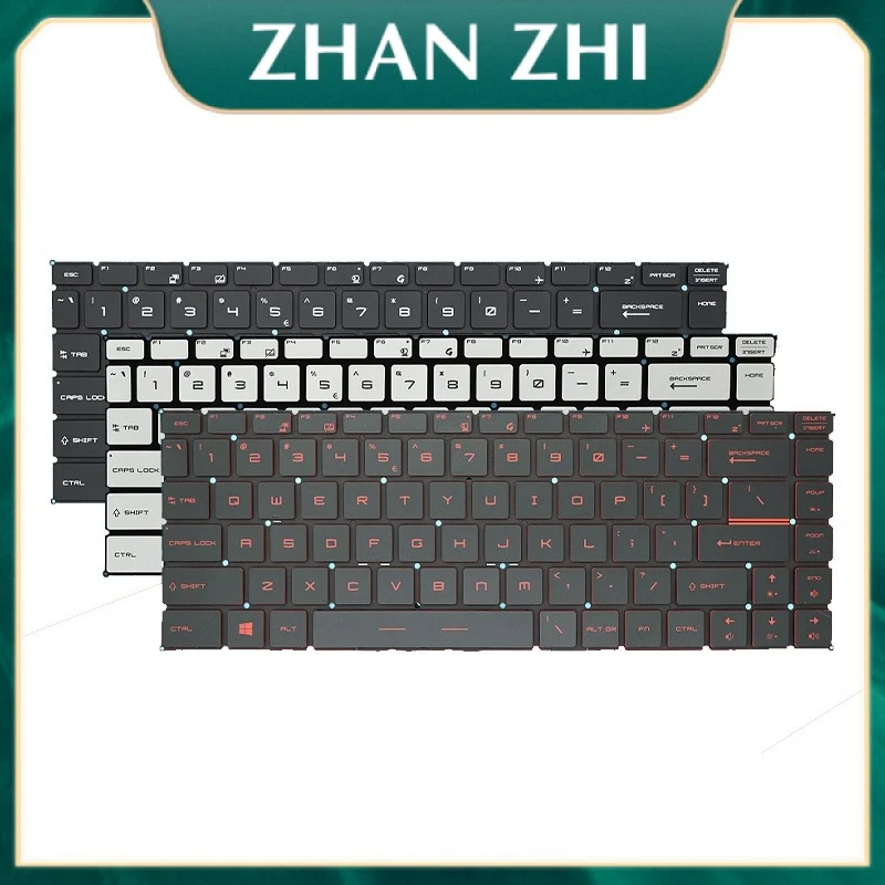Новая клавиатура для ноутбука MSI GS65 GF63 MS-16R1 PS63 P65 GF65 8RC/D 8RF/E MS-16 W1