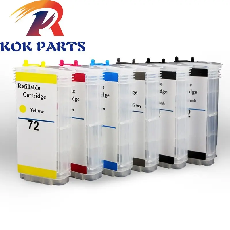 

1pc Refill Ink Cartridge For HP 72 for HP Designjet T610 T620 T770 T790 T1100 T1120 T1200 T1300 T2300 with ARC Chip
