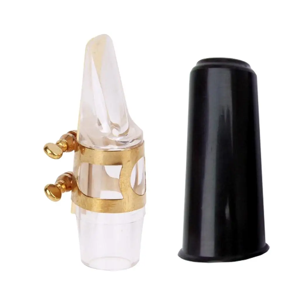 

Eb Alto Sax Professional Mouthpiece Clear Saxophone Mouthpiece with And