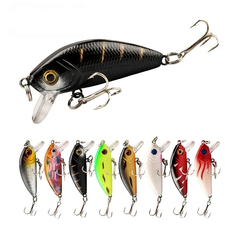 1 шт. рыболовная приманка в виде гольяна 5 см/3 4 г