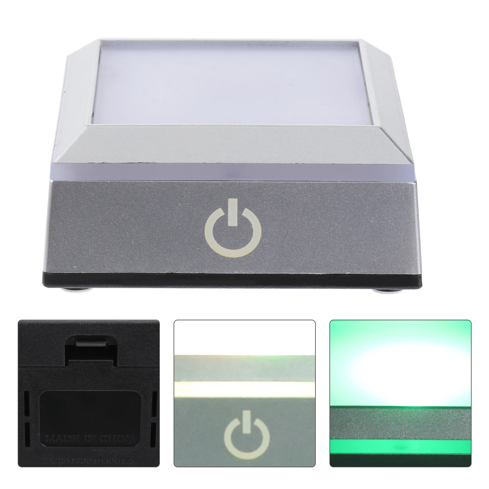 

Led Light Base Display Crystal Stand Holder Lighted Acrylic Lamp 3D Plate Usb