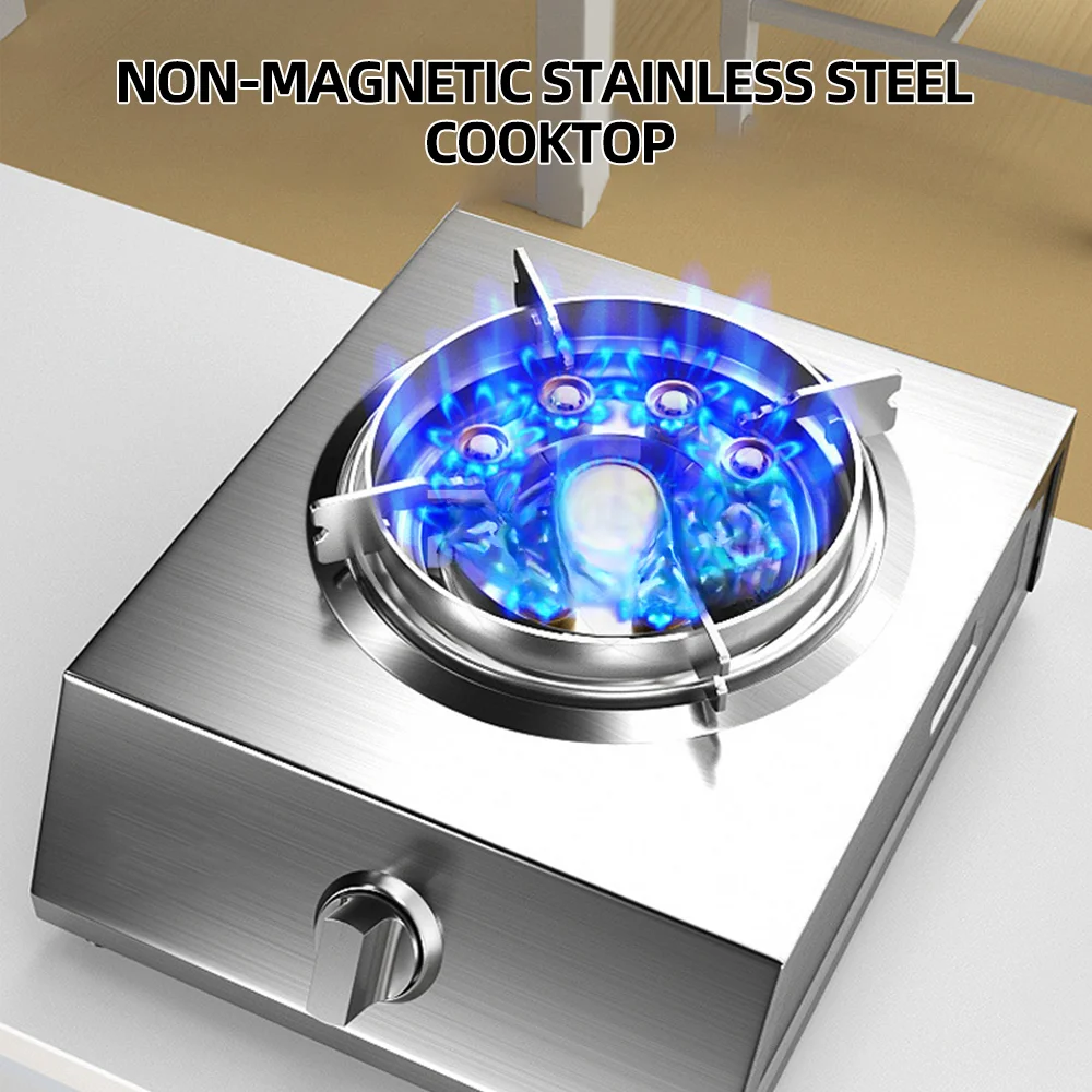 Для газовой плиты из нержавеющей стали кухонная настольная энергосберегающая