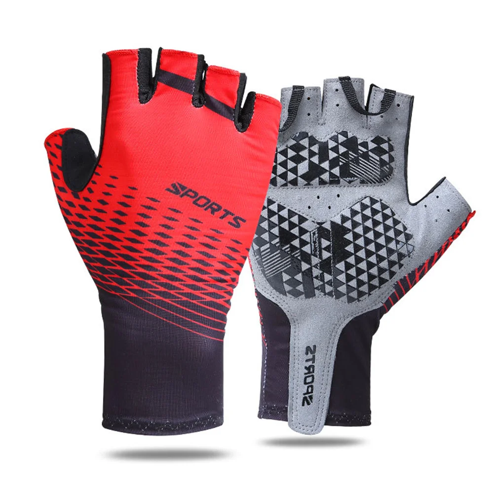 

Sports Gloves For Cycling Men's Women Breathable Anti-slip Half Finger Bicycle Gloves Summer Fingerless Gloves guantes ciclismo