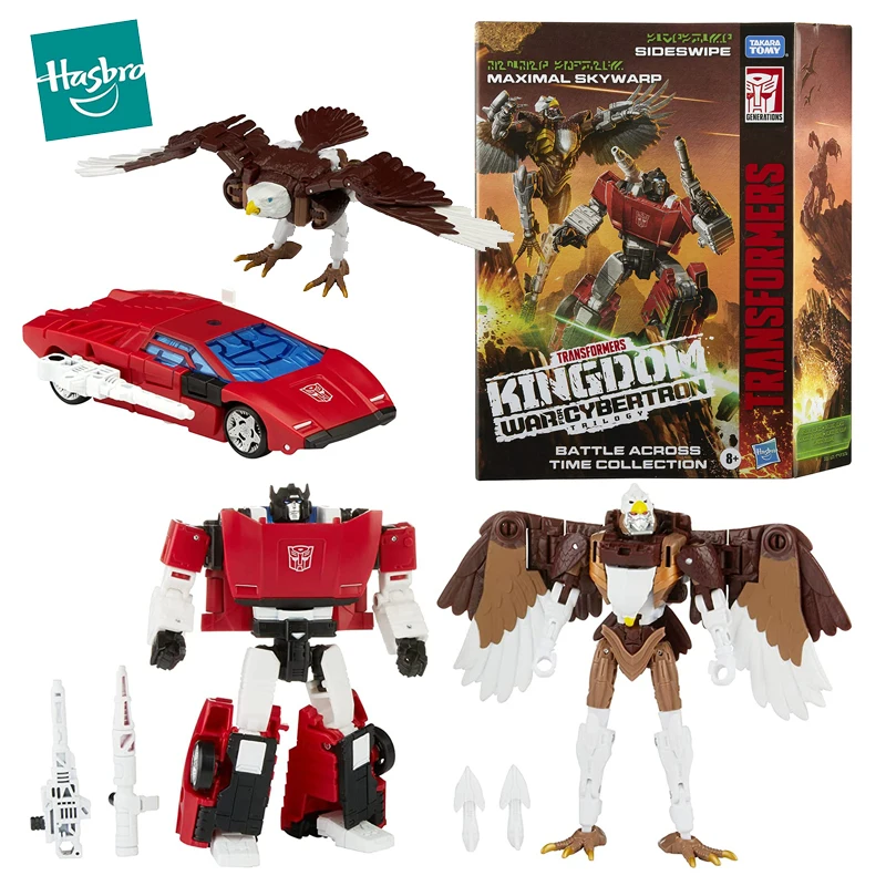 

Фигурка робота Hasbro трансформеры, оригинальная экшн-фигурка Kingdom, с выемкой, максимальный скайдером, Делюкс, Коллекционная модель робота, детская игрушка для мальчиков, подарок