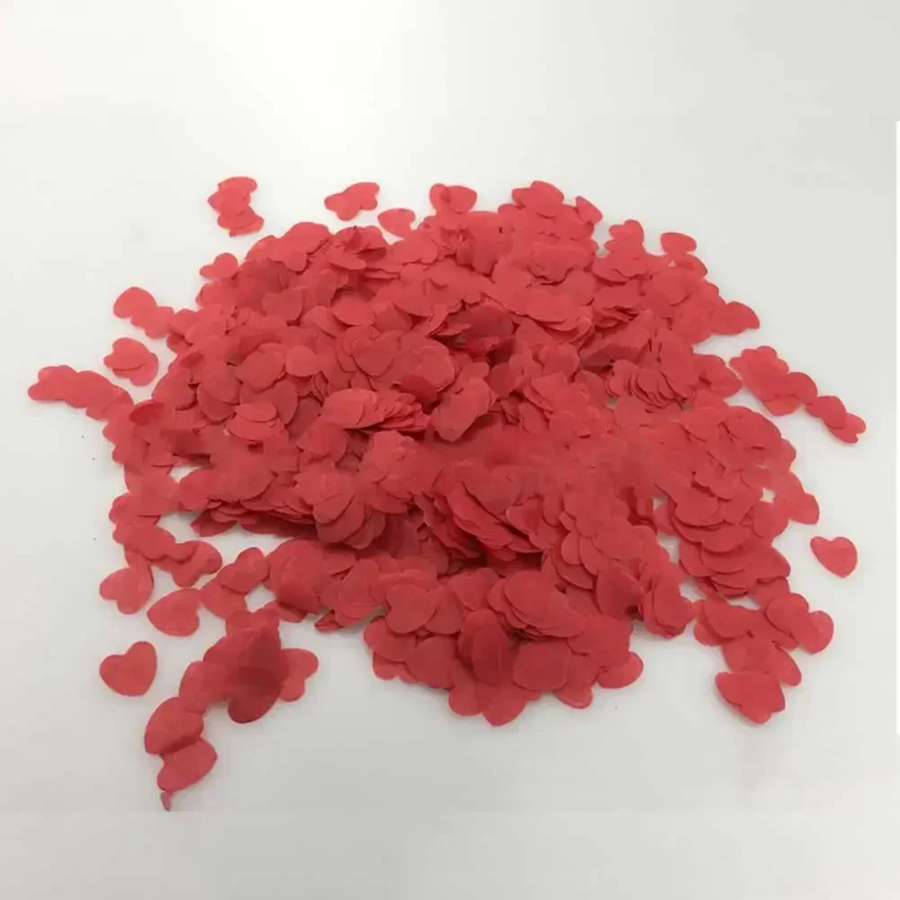 Конфетти из папиросной бумаги биоразлагаемые белые сердца конфетти товары для