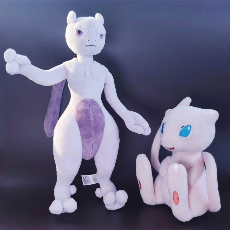 

Anime Creative Plush Toys Doll Pokemon Mewtwo Soft Stuffed Animals Plush Dolls Gifts for Kids Children Birthday Gifts