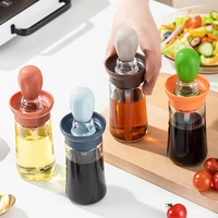 1pcs silicone oil brush oil bottle barbecue grill baking pastry steak liquid oil brushes baking bbq tool kitchen accessorie