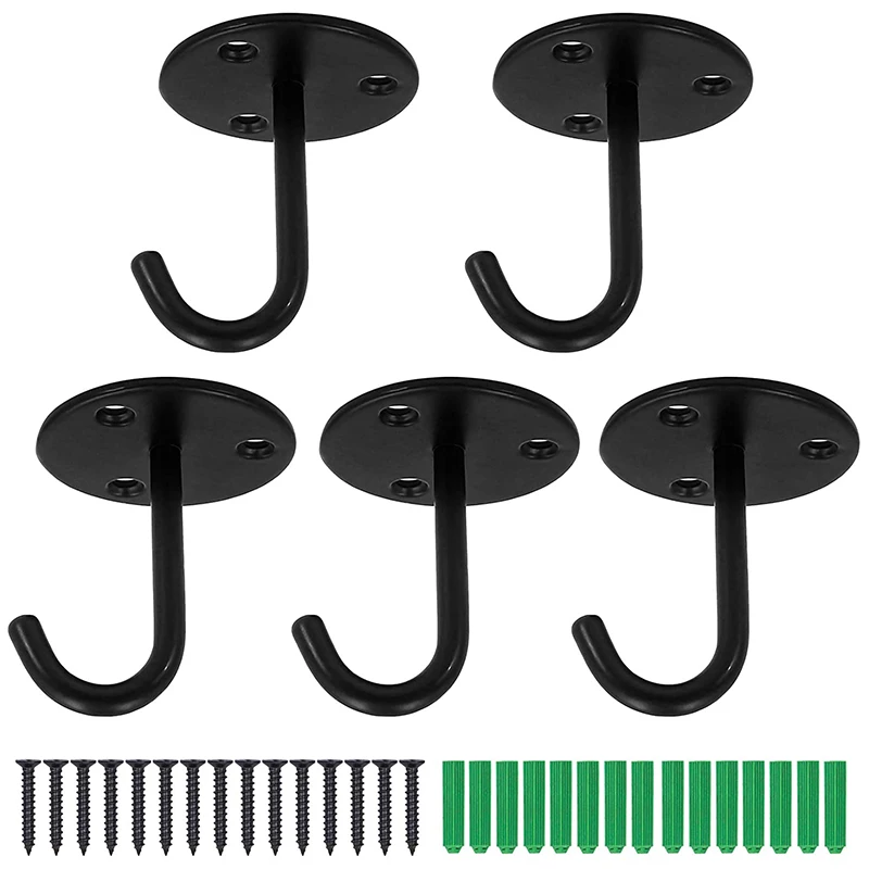 

Promotion! Ceiling Hooks For Hanging Plants Metal Wall Mount Plant Hanger Bracket Heavy Duty Lanterns Hangers For Decoration Hoo