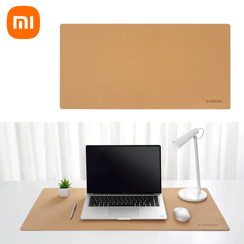 

Xiaomi mijia mouse pad large natural cork table pad games mousepad anti-slip waterproof dwarfproof water table mat keyboard