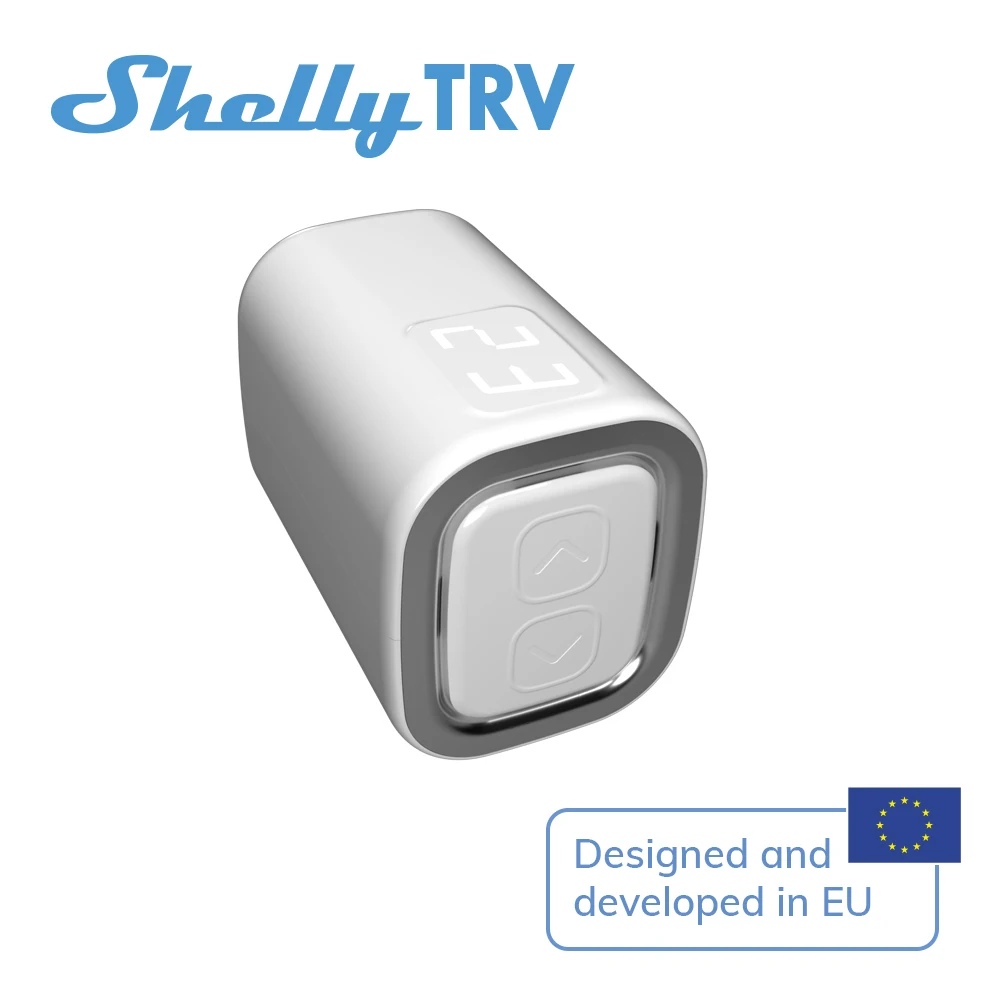 

Shelly TRV Wi-Fi термостатический клапан