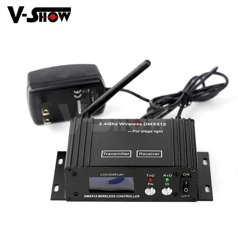 

Stage Light Controller Receiver Transmitter DMX512 Console Party LCD Wireless DMX512 Sender / Receiver