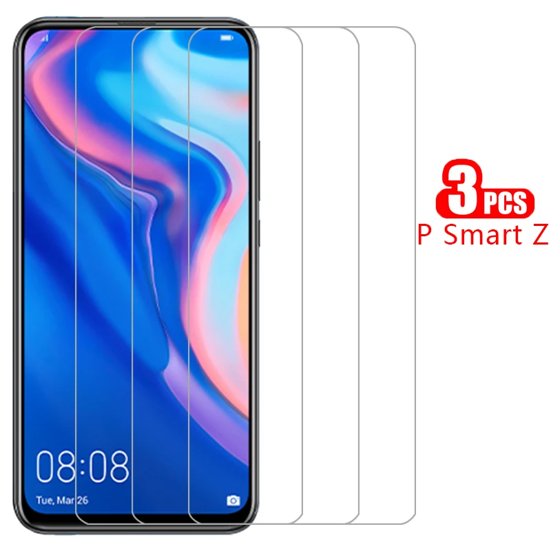 

protective tempered glass for huawei p smart z screen protector on psmart psmartz smar smat safety film huawe huawi huwei hawei