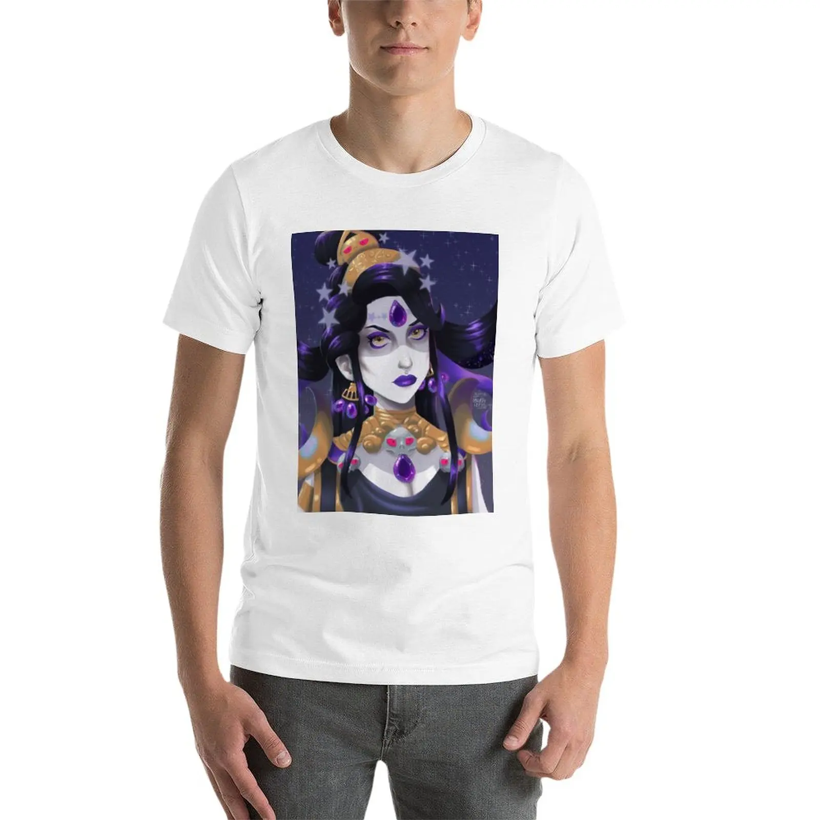 Новинка футболки Hades Nyx с графическим рисунком одежда из аниме большого и