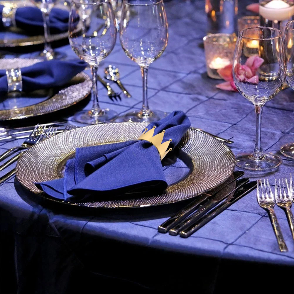 

6 шт. планшетов для обеденного стола, нержавеющая сталь, пряжка, украшение для банкета