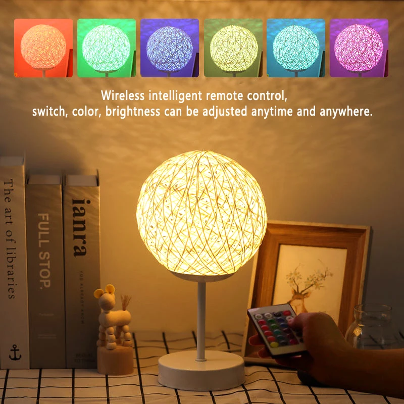 

LED Desk Lamp Nordic bedroom star lamp Table Lamp Birthday Gift For Girlfriend Dimmable USB Powered Table Night Light Colorful