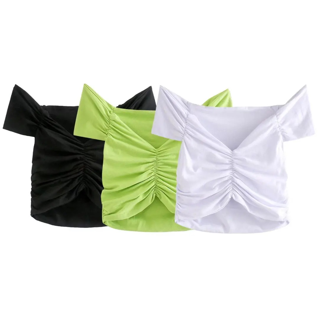 

Женская футболка с V-образным вырезом, коротким рукавом